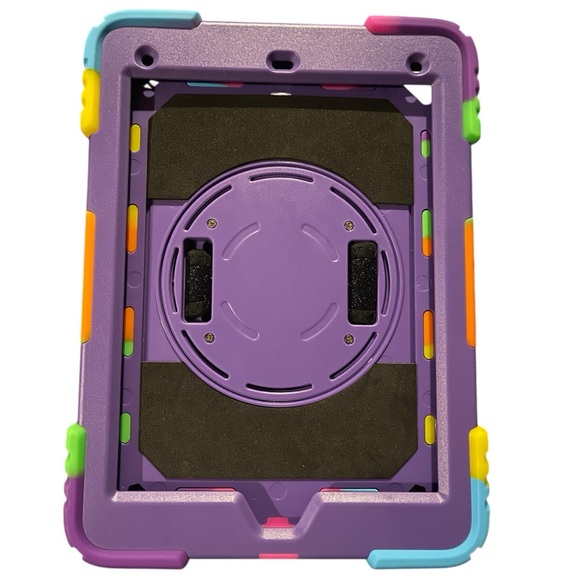 Ipad 5th/6th Generation multicolor Silicone and Hard Cover  9.7” - Picture 1 of 16